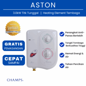 Pemanas Air Instan Champs Aston
