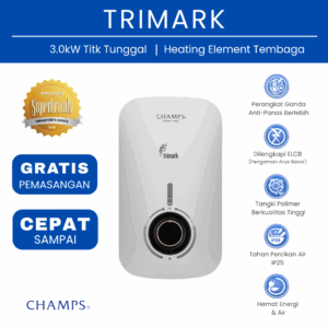 Pemanas Air Instan Champs Trimark